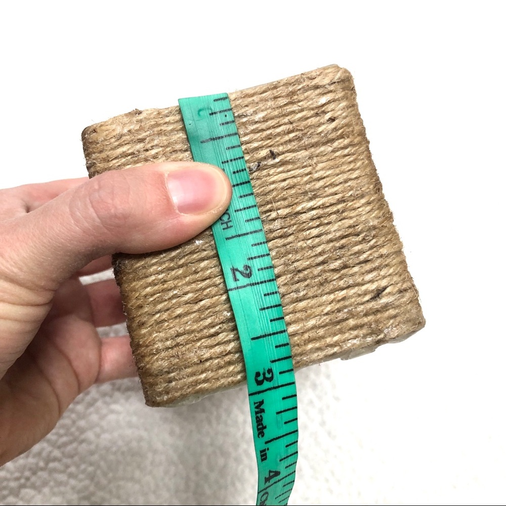 ❤️ 5 for $15 Square Rustic Candle - Picture 4 of 4